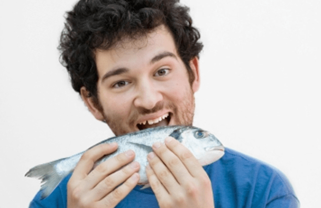 Os pratos de peixe e peixe son un compoñente importante dunha dieta masculina