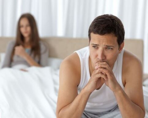 Potencia débil nos homes